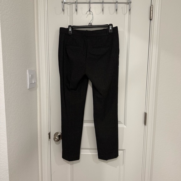 Ann Taylor Black Textured Women's Trousers Dress Pants Career Business Casual - Picture 2 of 8